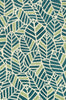 Loloi Tropez TZ-05 Blue / Green Area Rug Main
