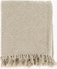 Surya Tressa TSS-4000 Oatmeal Throw main image