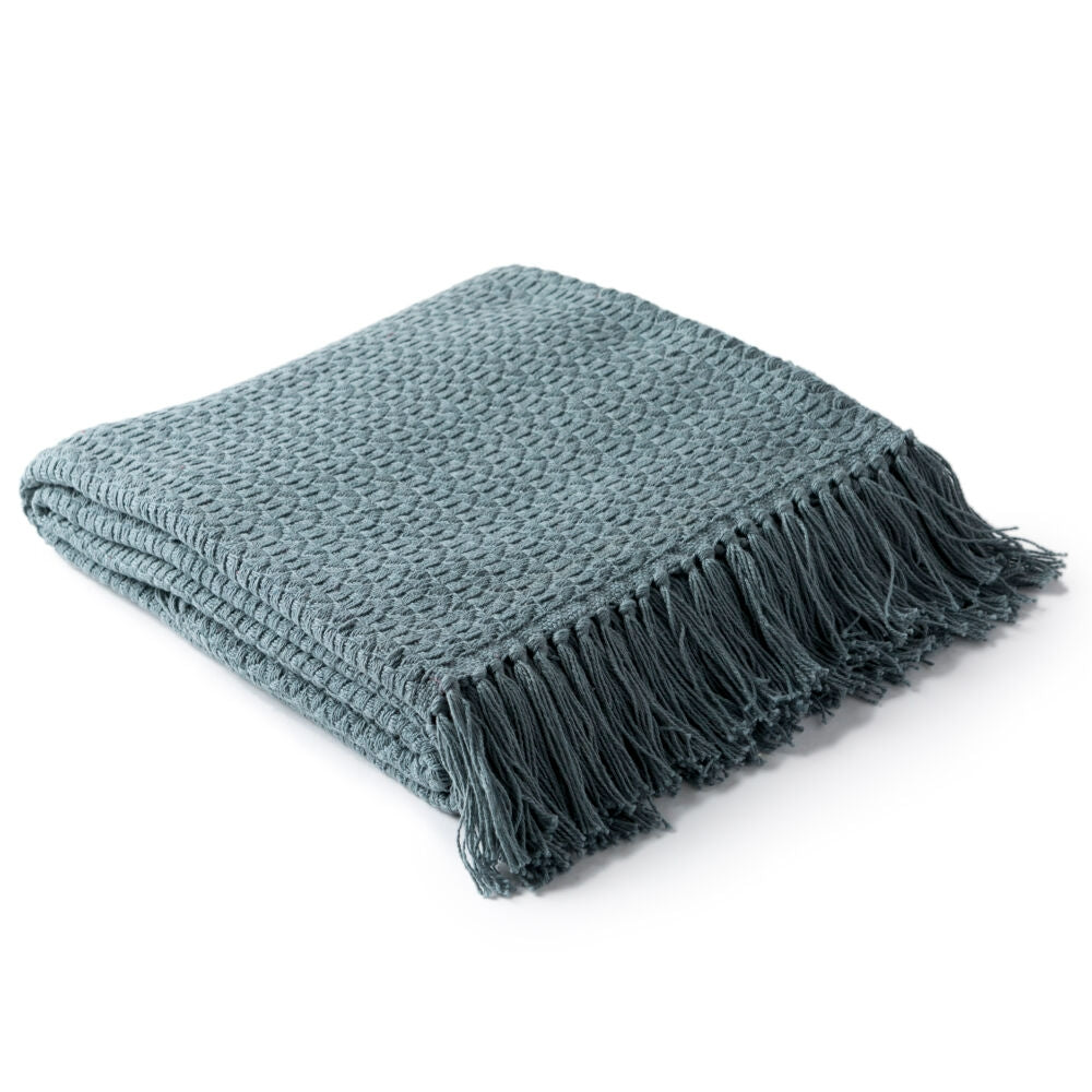 Surya Tressa TSS-4002 Medium Gray Throw main image