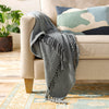 Surya Tressa TSS-4002 Medium Gray Throw Style Shot