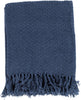 Surya Tressa TSS-4005 Navy Throw main image