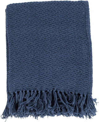 Surya Tressa TSS-4005 Navy Throw main image