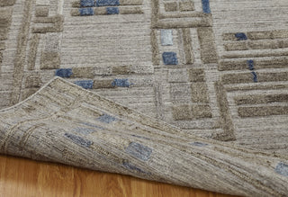 Ancient Boundaries Tunis TUN-08 Natural / Indigo Area Rug