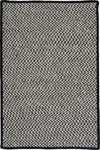 Colonial Mills Houndstooth Doormats TT49 Black