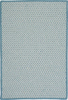 Colonial Mills Houndstooth Doormats TT56 Sea Blue