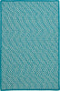 Colonial Mills Houndstooth Doormats TT57 Turquoise