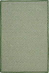 Colonial Mills Houndstooth Doormats TT90 Leaf Green