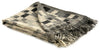 Auskin Woolen Throws Mojave White/Black Throw main image
