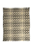 Auskin Woolen Throws Mojave White/Black Throw Main Image