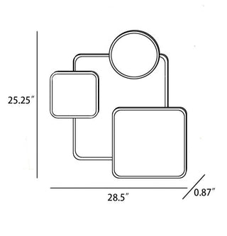 Surya Mattie TTI-001 Line Drawing