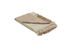 Auskin Alpaca Harrison Beige/White Throw main image