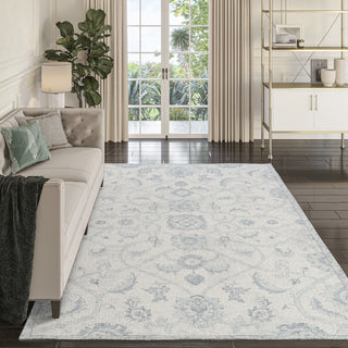 Dalyn Tuscany TU8 Denim Area Rug Lifestyle Image Feature