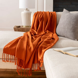 Surya Turner TUR-8403 Rust Throw Style Shot