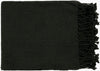 Surya Turner TUR-8404 Black Throw main image