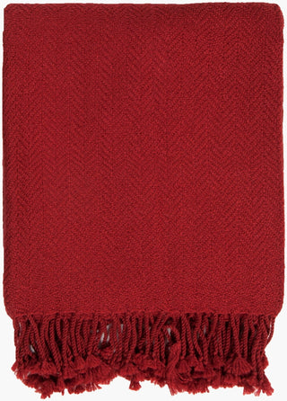 Surya Turner TUR-8405 Red Throw main image