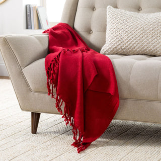 Surya Turner TUR-8405 Red Throw Style Shot