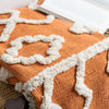 Surya Tut TUT-1000 Orange Throw Detail