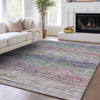 Dalyn Trevi TV1 Blush Machine Washable Area Rug Lifestyle Image Feature