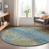 Dalyn Trevi TV1 Denim Machine Washable Area Rug