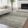 Dalyn Trevi TV1 Taupe Machine Washable Area Rug Lifestyle Image Feature