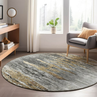 Dalyn Trevi TV14 Gray Machine Washable Area Rug