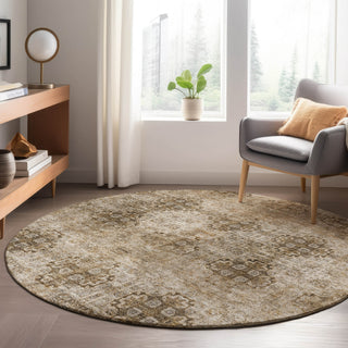 Dalyn Trevi TV16 Taupe Machine Washable Area Rug