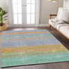 Dalyn Trevi TV2 Lavender Machine Washable Area Rug Lifestyle Image Feature