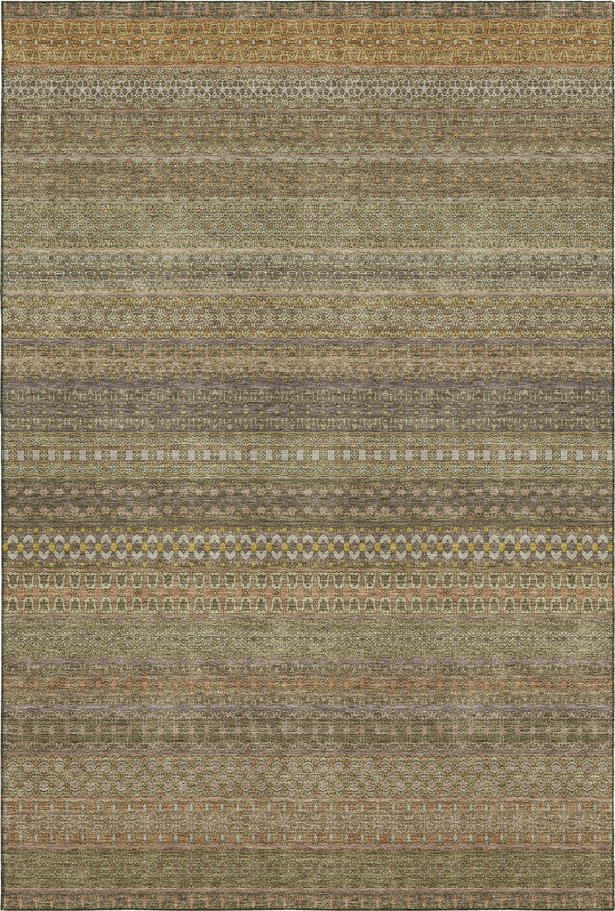 Dalyn Trevi TV3 Khaki Machine Washable Area Rug