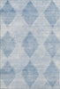 Dalyn Trevi TV4 Blue Machine Washable Area Rug