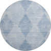 Dalyn Trevi TV4 Blue Machine Washable Area Rug