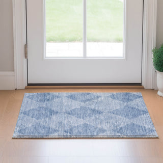 Dalyn Trevi TV4 Blue Machine Washable Area Rug