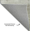 Dalyn Trevi TV4 Gray Machine Washable Area Rug