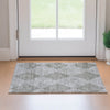 Dalyn Trevi TV4 Gray Machine Washable Area Rug