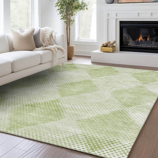 Dalyn Trevi TV4 Mint Machine Washable Area Rug Lifestyle Image Feature