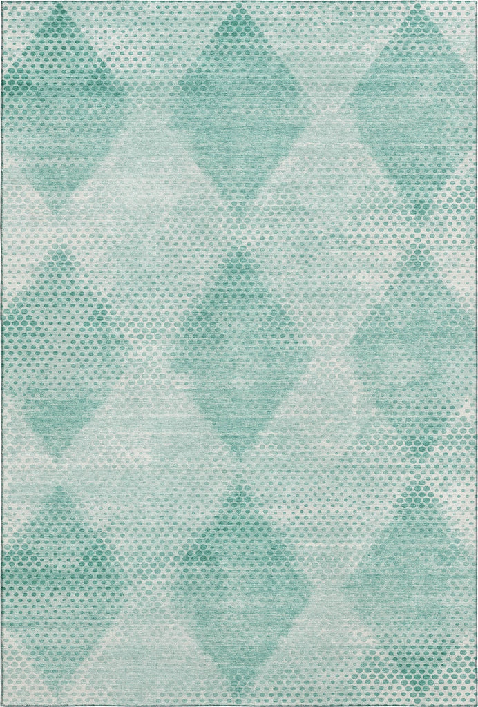 Dalyn Trevi TV4 Teal Machine Washable Area Rug