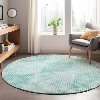 Dalyn Trevi TV4 Teal Machine Washable Area Rug