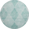 Dalyn Trevi TV4 Teal Machine Washable Area Rug