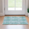 Dalyn Trevi TV4 Teal Machine Washable Area Rug