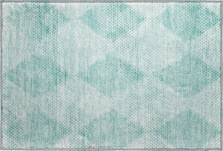 Dalyn Trevi TV4 Teal Machine Washable Area Rug