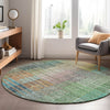 Dalyn Trevi TV6 Green Machine Washable Area Rug