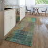 Dalyn Trevi TV6 Green Machine Washable Area Rug