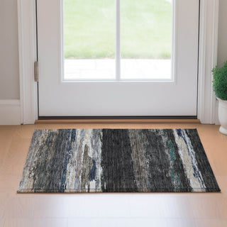 Dalyn Trevi TV8 Black Machine Washable Area Rug