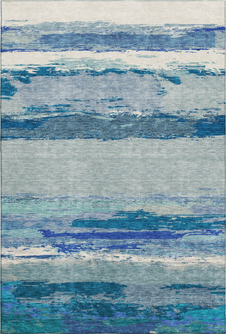 Dalyn Trevi TV8 Blue Machine Washable Area Rug