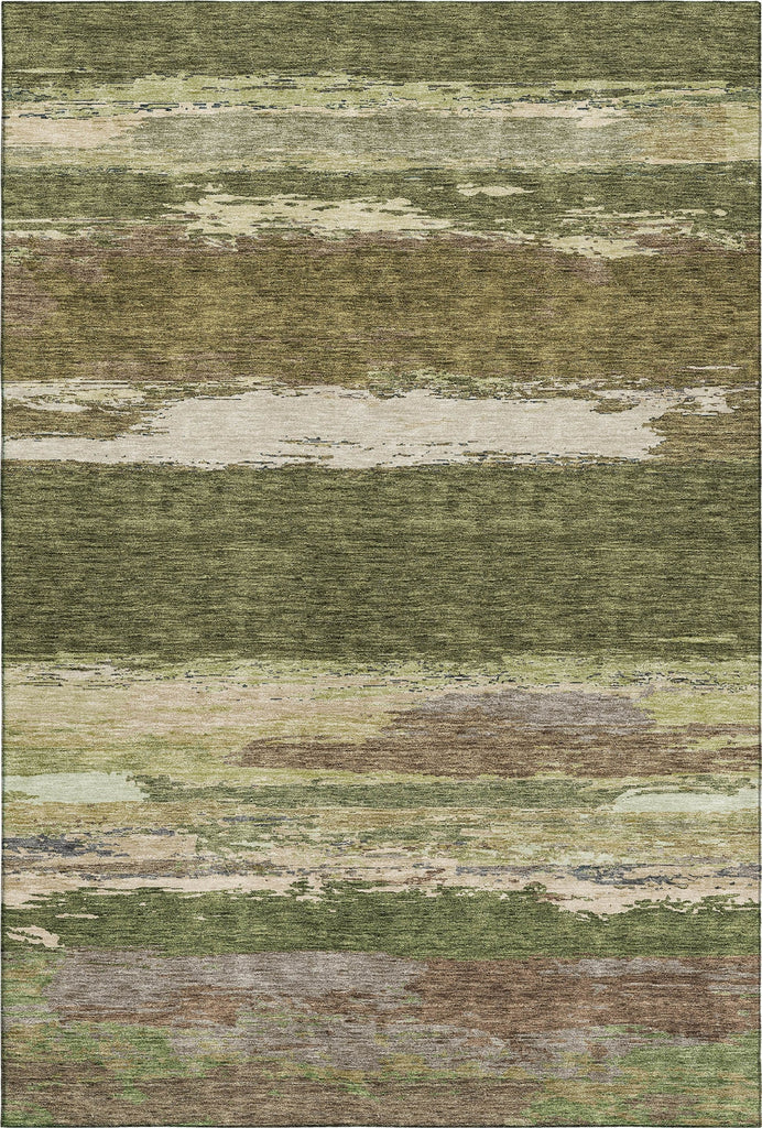 Dalyn Trevi TV8 Olive Machine Washable Area Rug