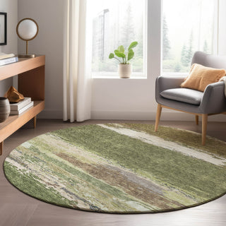 Dalyn Trevi TV8 Olive Machine Washable Area Rug