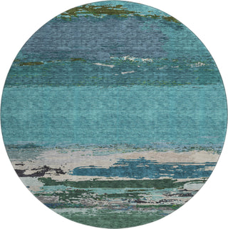 Dalyn Trevi TV8 Teal Machine Washable Area Rug