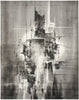 Nourison Twilight TWI30 Grey Ivory Black Area Rug Main Image