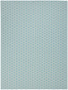 Nourison Twist Reversible TWS01 Aqua Machine Washable Area Rug Main Image