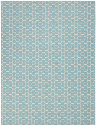 Nourison Twist Reversible TWS01 Aqua Machine Washable Area Rug Main Image