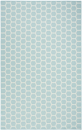 Nourison Twist Reversible TWS01 Aqua Machine Washable Area Rug Main Image
